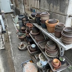 植木鉢　(中古)無料で差し上げます