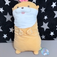 【商談中】カワウソ★うそやん抱きぐるみ★BIG 全長約60cm★枕