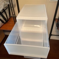 衣装ケース　まとめて5つの画像