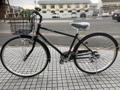【27インチ自転車】6段変速　リヤタイヤ、チェーン、サドル新品❗️若林自転車　浜大津　SALE中❗️