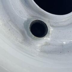 メーカー不明スチール 5J-14 pcd100/4H ハブ径約60ミリ YOKOHAMA ECOS ES31 ヨコハマ エコス 165/70R14 81S 2018/2019年製 夏タイヤ付き4本の画像