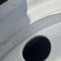 メーカー不明スチール 5J-14 pcd100/4H ハブ径約60ミリ YOKOHAMA ECOS ES31 ヨコハマ エコス 165/70R14 81S 2018/2019年製 夏タイヤ付き4本の画像