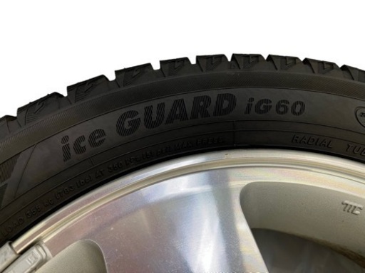 NO.1108【4本セット】2019年製 YOKOHAMA ice GUARD iG60 165/55R14 スタッドレスタイヤ ホイール付き