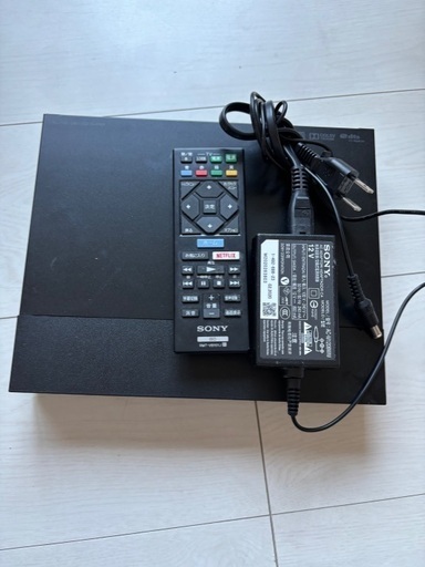 ソニー　SONY ブルーレイプレーヤー ブラック 再生専用 BDP-S1500