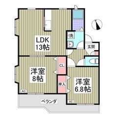 ☘️⭐️初期費用8万円パック！ 駐車場2台込み！ 敷金&礼金0ヶ月！