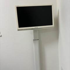 SHARP テレビ（テレビ台付き）