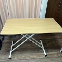 12/29まで　ディノスセシール　昇降式テーブルの画像