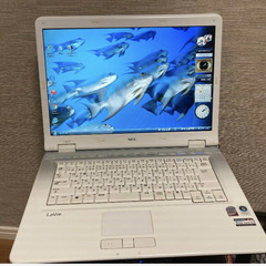 NEC ノートPC-LL750MG pcケース付き　ほぼ未使用保管