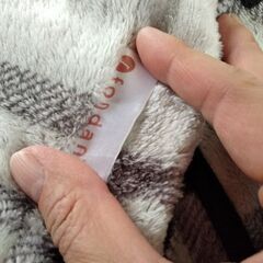 フォンダンの着る毛布・2枚300円にて