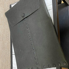 MAC BOOK AIR/iPad 作家　本革レザーケース （ス...
