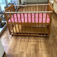 ベビーベッド【町田市再生家具】　232131