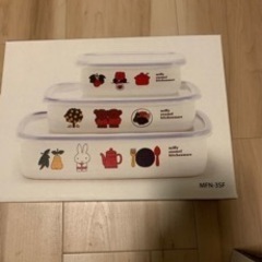 ミッフィーエナメルキッチンウエア3点セット 今はもう廃盤の