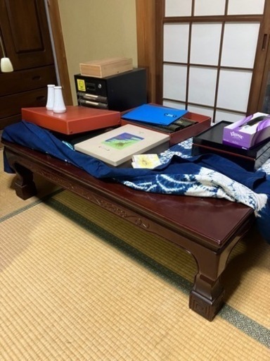木製 座卓テーブル ローテーブル  こたつ