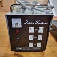 オーディオ専用アイソレーション電源トランス 1500w•100v