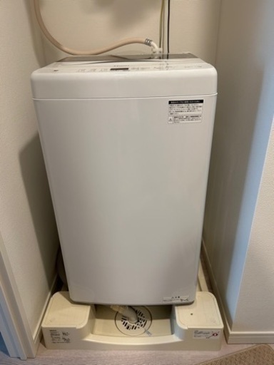 2023年製　洗濯機　数回程度使用　12/21までにに受け取りに来れる方