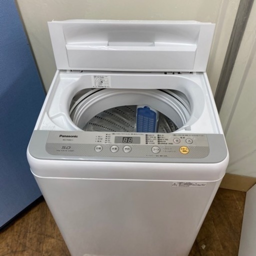 I326 ? Panasonic 洗濯機 （5.0㎏）⭐ 動作確認済 ⭐ クリーニング済
