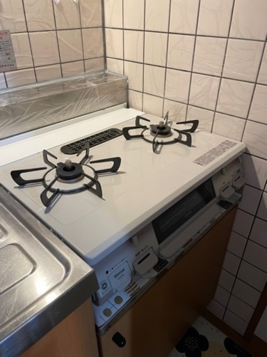 【美品】2023年製プロパンガステーブル（左強火）