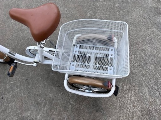 三輪自転車　中古現状品　買い物便利