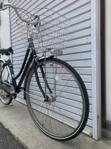 ☆前後新古タイヤ☆  27型　シティーサイクル　防犯登録料込‼︎