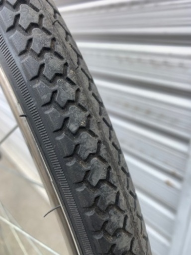 ☆前後新古タイヤ☆  27型　シティーサイクル　防犯登録料込‼︎