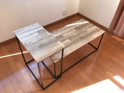 【美品・値下げ中！】ローテーブル\u0026サイドテーブル【LOWYA】