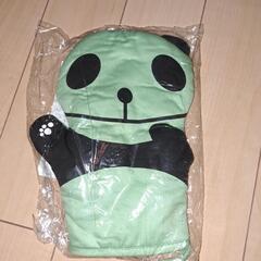 非売品新品／生茶パンダ鍋つかみ