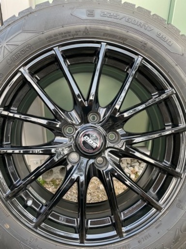 取引中 スタッドレスタイヤice navi6　ホイール　225/60 R17 99Q