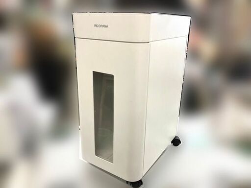【札幌市内配送可】アイリスオーヤマ シュレッダー 静音タイプ K408MI クロスカット 中古・美品 動作OK