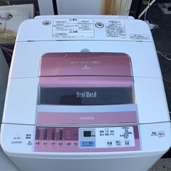 日立全自動電気7キロ洗濯機　BW-7MV リサイクルショップ宮崎屋　佐土原店　24.1.29F
