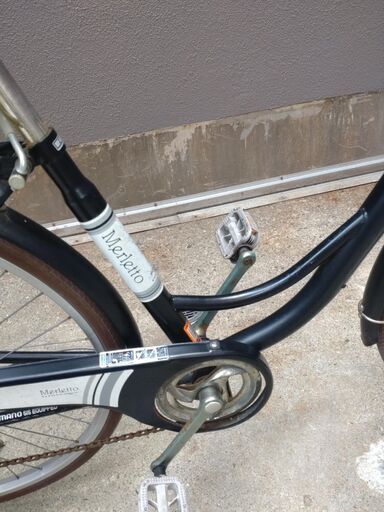 取引終了　６段変速付きの２７インチ自転車（シティサイクル）