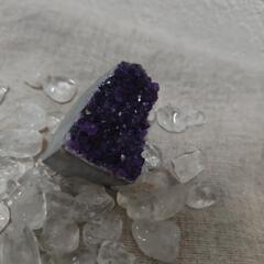 【新品】アメジストクラスター(＋水晶さざれ石)⑤の画像