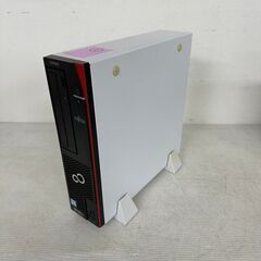 【FUJITSU】 富士通 デスクトップパソコン モニター付き ESPRIMO D586/MW Win10 Pro 32bit Core i3 6100 3.70GHz 4GB HDD 500GB ①の画像