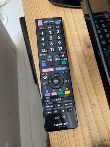 32型テレビ【シャープ】2015年製