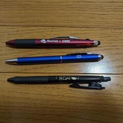ボールペン(スヌーピー, AWS, RedHat x  DiS)