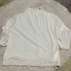 松山決まりました　おしゃれカットソーM