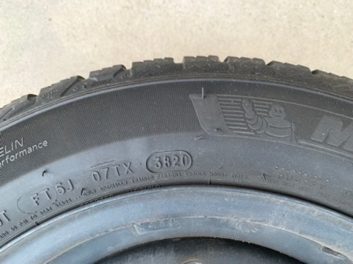 ミシュラン　スタッドレス　185/60R15 2020年製　15インチ