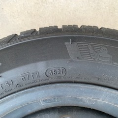 ミシュラン　スタッドレス　185/60R15 2020年製　15インチの画像