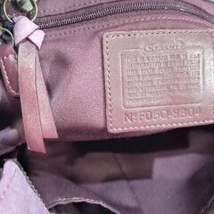 COACHバッグ❢（パープル）