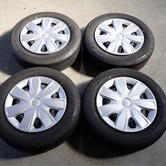 14インチ  タイヤ　ホイール　山あり　165/70R14スズキ Kei 14×4.5J ソリオ