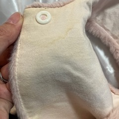 ファー　ベスト　くすみピンク　の画像