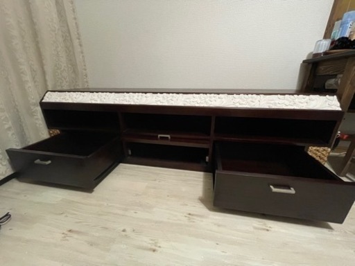 ※早い者勝ち・大幅値下げ中。※アジアン家具　テレビボード180㎝☆状態（一部変色、傷あり）