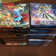 ポケカ 古代の咆哮7BOX 未来の一閃7BOX 14BOXすべてシュリンク付き