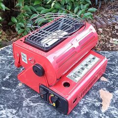 ★美品！災害時の備えに!!★カセットガスストーブ  ポータブルガスヒーター ガスコンロの画像
