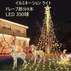 新品LEDイルミネーション ライト350球の画像