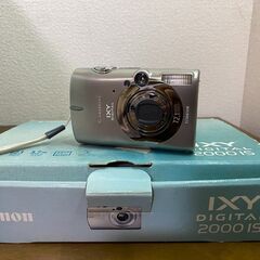 【決まりました】Canon IXY DIGITAL 2000 IS