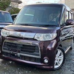 ☆検2年付　走行8.3万キロ　タントカスタム　パープル　後期仕様☆