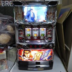パチスロ実機 押忍！サラリーマン番長 コイン付き ボリューム調整付き スロット機|江別市のリサイクルショップドロップ