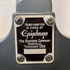 エピフォン　サンダーバード　マットブラック　ベース　Epiphone Thunderbirdの画像