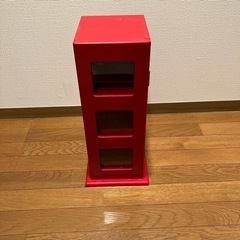 カラーボックス赤