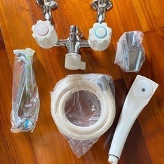 【値下げ‼️】美品✨混合水栓　シャワーヘッドセット